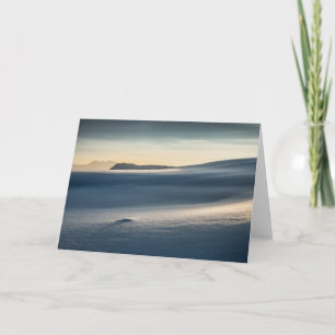 Norway Snow Landscape Photo Card