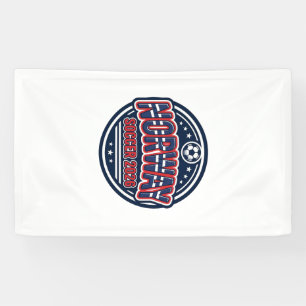 Norway Soccer 2026 Soccer Bold Country Typography  Banner