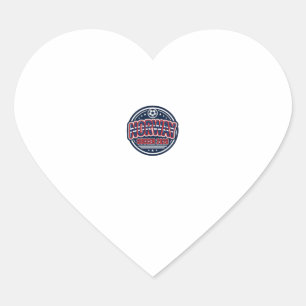 Norway Soccer 2026 Soccer Bold Country Typography Heart Sticker