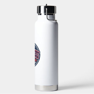 Norway Soccer 2026 Soccer Bold Country Typography  Water Bottle