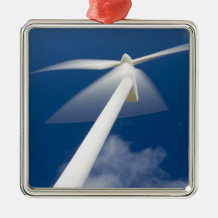 Norway, Sogn og Fjordane. Wind mill at Kråkenes. Metal Tree Decoration