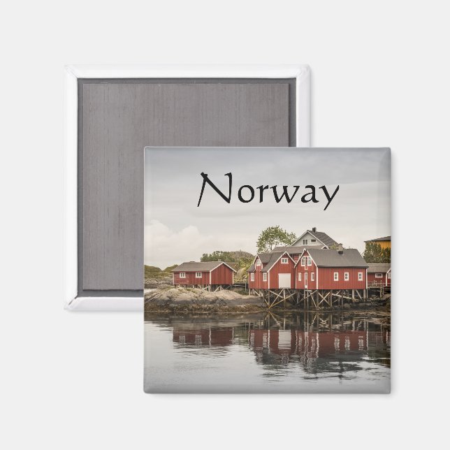 Norway Souvenir Magnet (Front/Back)