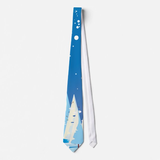 Norway Spruce Forest in the Snow Tie (Front)