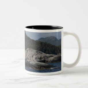 Norway, Stavanger. Views along Lysefjord. Two-Tone Coffee Mug