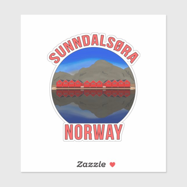 Norway Sunndalsøra Travel Norwegian (Sheet)