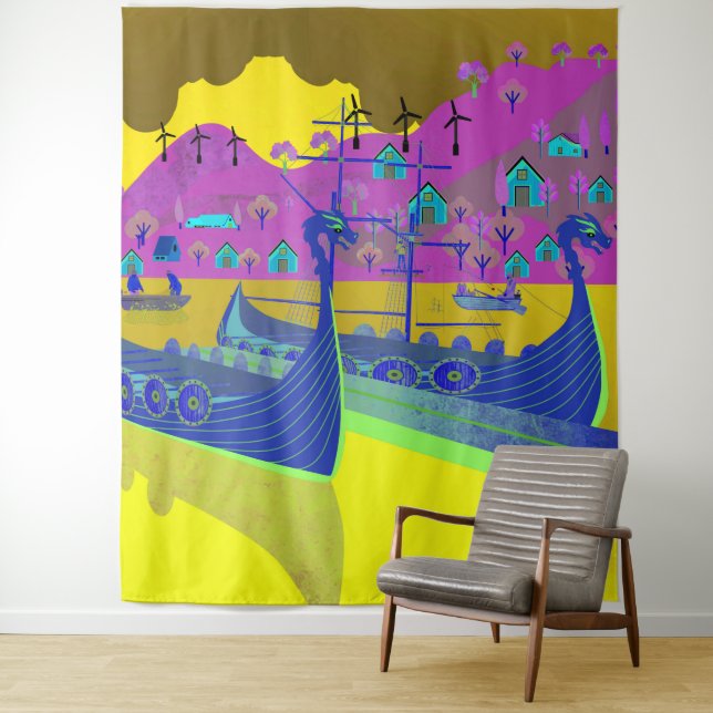 Norway Tapestry (In Situ)