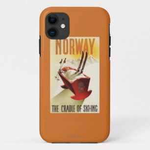 Norway - The Cradle of Skiing Case-Mate iPhone Case