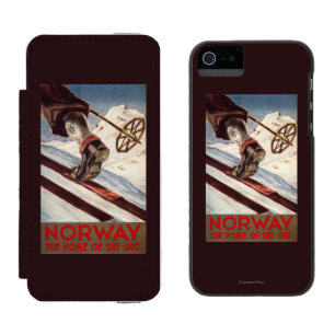 Norway - The Home of Skiing Incipio Watson™ iPhone 5 Wallet Case