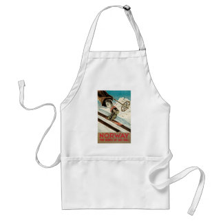 Norway ~ The Home of Skiing Standard Apron
