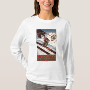 Norway - The Home of Skiing T-Shirt