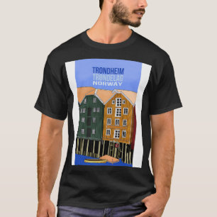 Norway Trondheim Travel Norwegian T-Shirt