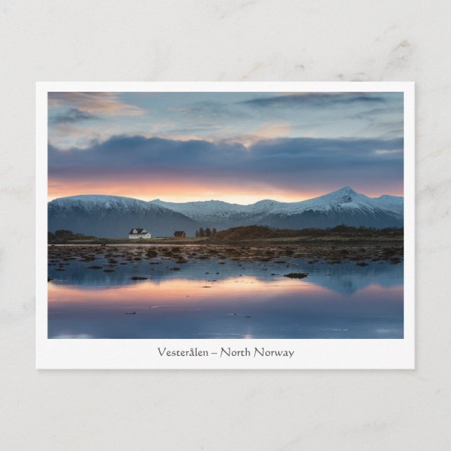 Norway Vesteralen Islands Postcard (Front)