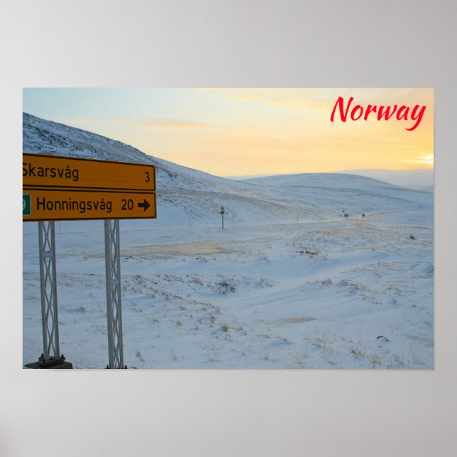 Norway winter poster (Front)