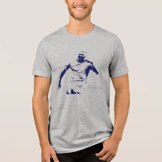 Norweg Scandinavian Football Graphic Gift  Tri-Blend Shirt