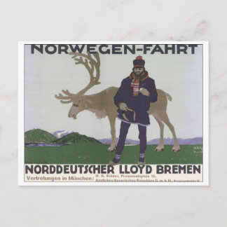 Norwegen-Fahrt Postcard