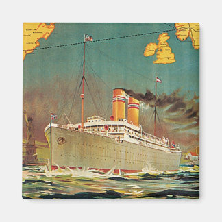 Norwegian American Line Magnet
