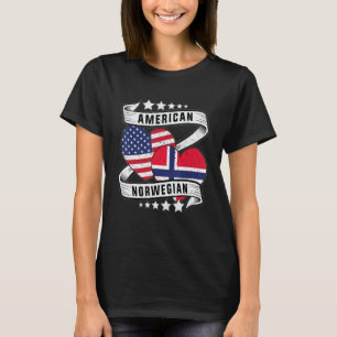 Norwegian American shirt Half Norwegian half Ameri