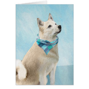 Norwegian Buhund Painting - Cute Original Dog Art