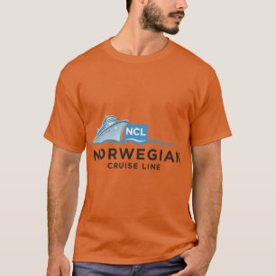 Norwegian Cruise Line Ship Design retro funny fami T-Shirt