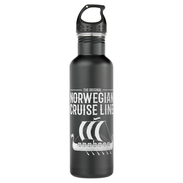 Norwegian Cruise Line Vikings Nordic 710 Ml Water Bottle (Front)