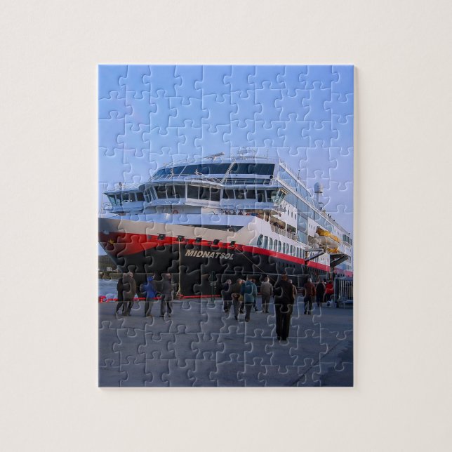 Norwegian cruise ship jigsaw puzzle (Vertical)
