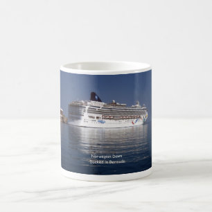 Norwegian Dawn in Bermuda Coffee Mug