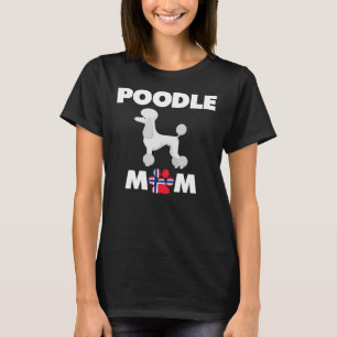 Norwegian Dog Poodle Mum T-Shirt