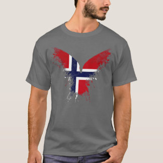 Norwegian Eagle Flag T-Shirt
