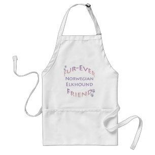 Norwegian Elkhound Furever Standard Apron