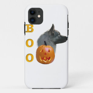 Norwegian Elkhound Halloween Boo iPhone 11 Case