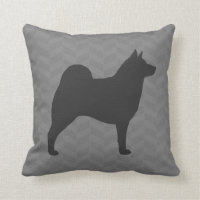 Norwegian Elkhound Silhouette