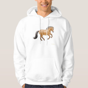 Norwegian Fjord Horse Hooded Sweatshirt