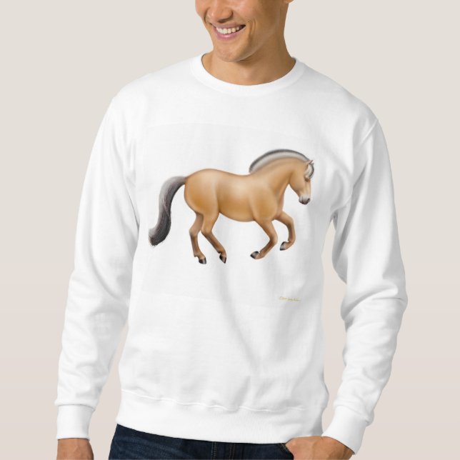 Norwegian Fjord Horse Sweatshirt (Front)