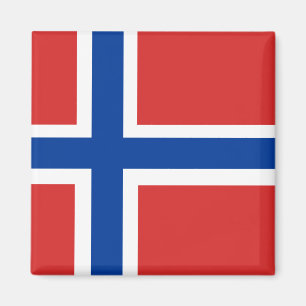 Norwegian Flag Magnet