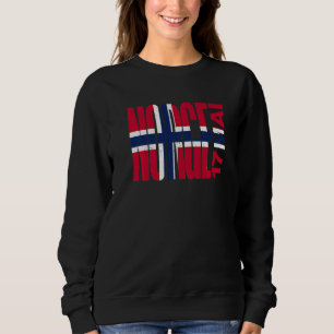 Norwegian Flag Norway Day 17 May Nordic Cross Norg Sweatshirt
