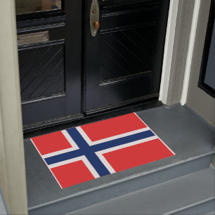 Norwegian Flag (Norway) Doormat