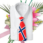 Norwegian Flag & Norway travel, holiday/sport fans Tie<br><div class="desc">Ties (Business): Norway & Norwegian flag fashion pattern - love my country,  travel,  holiday,  patriots / sports fans</div>