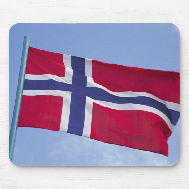 Norwegian flag RF) Mouse Pad (Front)