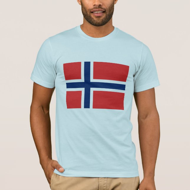 Norwegian Flag T-Shirt (Front)