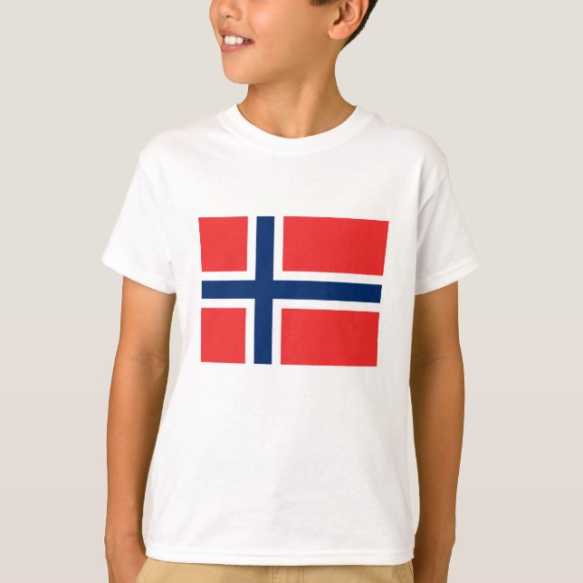 Norwegian Flag T-Shirt (Front)