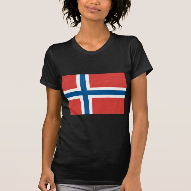 Norwegian Flag T-Shirt (Front)