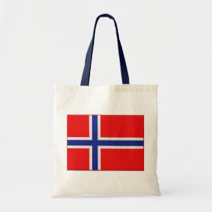 Norwegian Flag Tote Bag