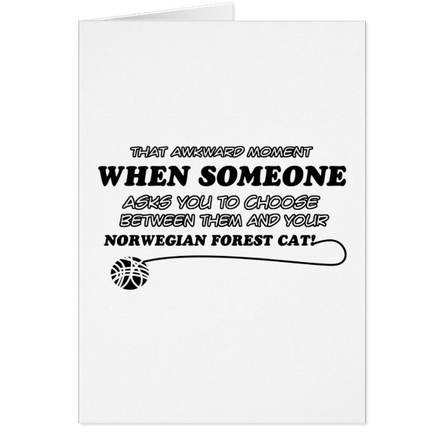 Norwegian Forest Cat designs (Front)