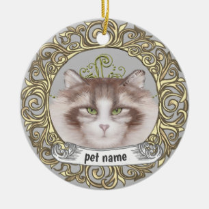 Norwegian Forest Cat  Loving Memory ornament