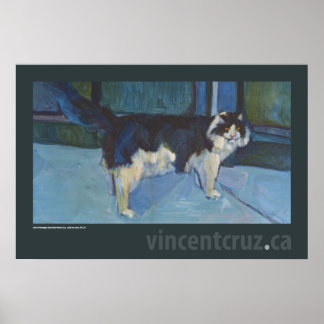 Norwegian Forest Cat Poster