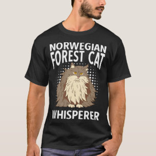Norwegian Forest Cat Whisperer T-Shirt