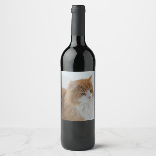 Norwegian_Forest_Cat Wine Label (Front)