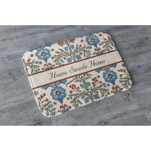 Norwegian Garden, custom Bath Mat