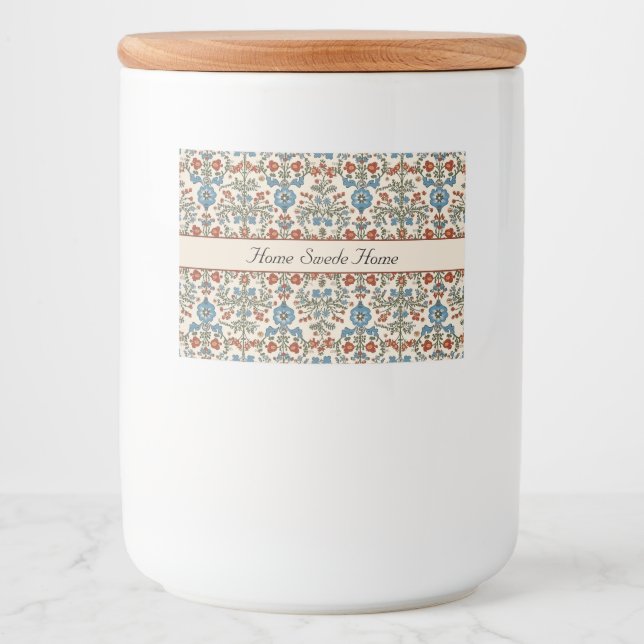 Norwegian Garden, custom Food Label (Front)