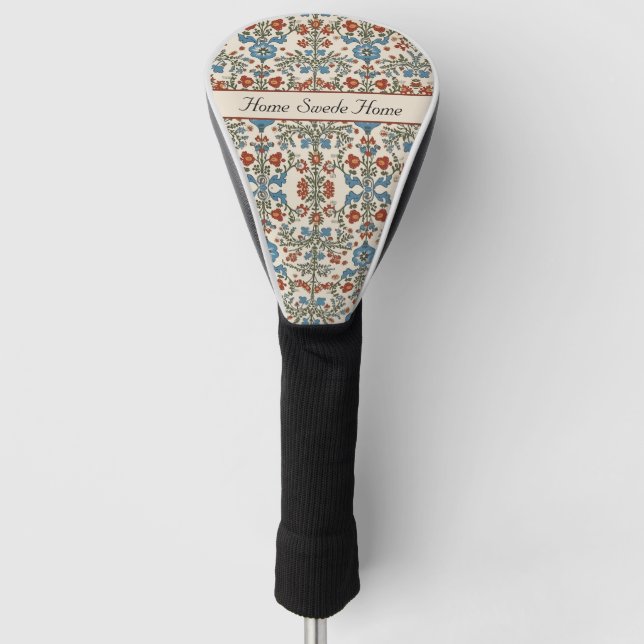 Norwegian Garden, custom Golf Head Cover (Front)